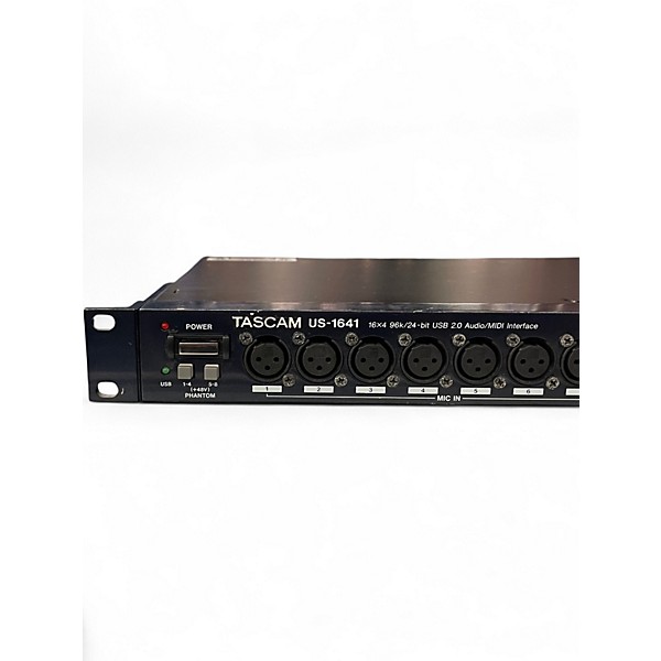 Used TASCAM US-1641 Audio Interface