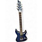 Used Schecter Guitar Research C1 Platinum Blue Solid Body Electric Guitar thumbnail