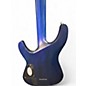 Used Schecter Guitar Research C1 Platinum Blue Solid Body Electric Guitar