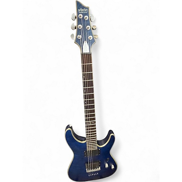 Used Agile AL-3100 Blue Solid Body Electric Guitar