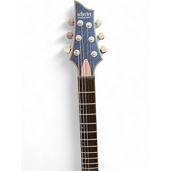 Used Agile AL-3100 Blue Solid Body Electric Guitar