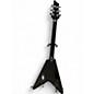 Used Schecter Guitar Research DIAMOND SERIES HELLRAISER V-1 Black Solid Body Electric Guitar