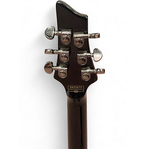 Used Schecter Guitar Research DIAMOND SERIES HELLRAISER V-1 Black Solid Body Electric Guitar