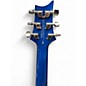 Used PRS SE Custom 24 Semi Hollow Piezo Trans Blue Burst Hollow Body Electric Guitar