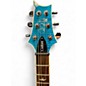 Used PRS SE Custom 24 Semi Hollow Piezo Trans Blue Burst Hollow Body Electric Guitar