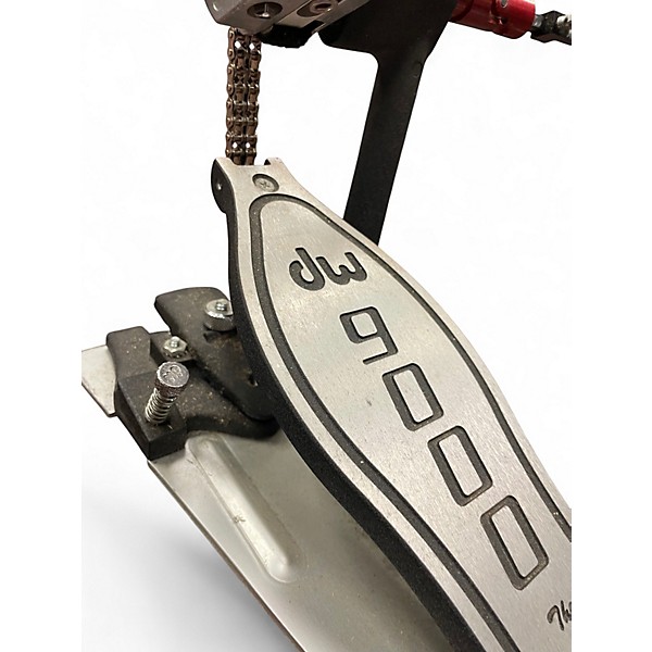 Used DW 9000 Series Double Double Bass Drum Pedal