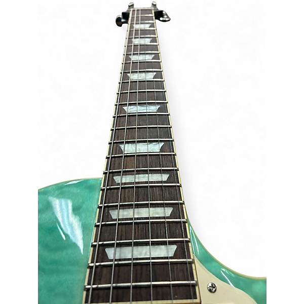 Used Epiphone Les Paul Standard 60S QUILT Trans Blue Solid Body Electric Guitar