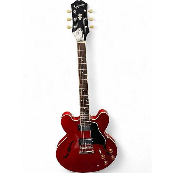 Used Epiphone ES335 Cherry Hollow Body Electric Guitar
