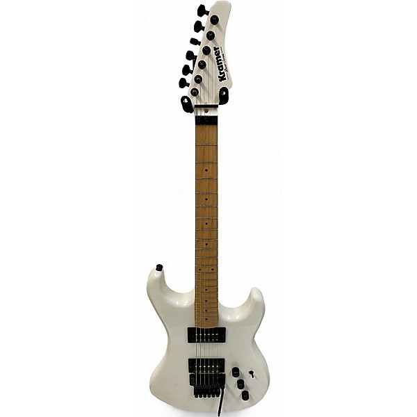 Used Kramer pacer series Pearl White Solid Body Electric Guitar