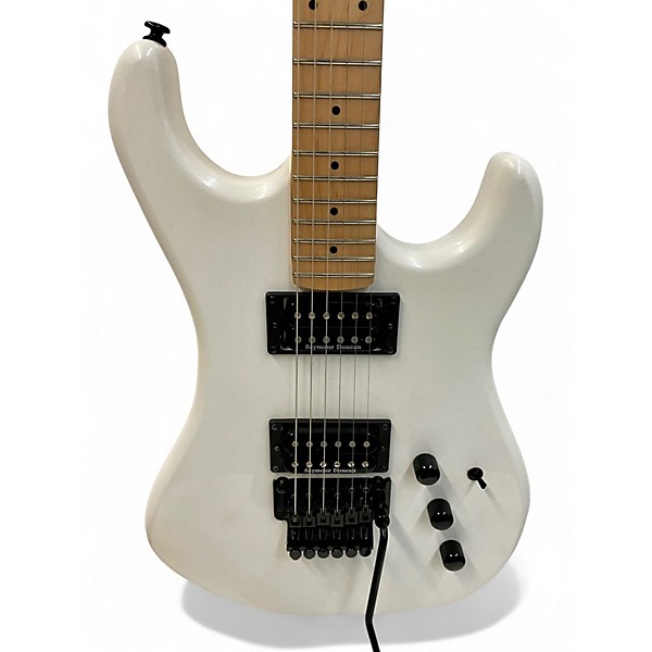 Used Kramer pacer series Pearl White Solid Body Electric Guitar