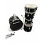 Used Ludwig 5 Piece Accent CS Black Drum Kit thumbnail