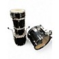 Used Ludwig 5 Piece Accent CS Black Drum Kit