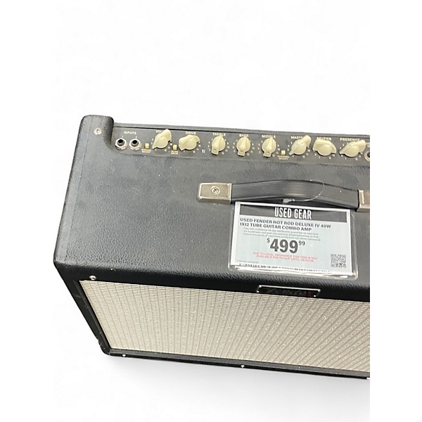 Used Fender Hot Rod Deluxe IV 40W 1x12 Tube Guitar Combo Amp