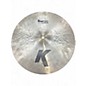 Used Zildjian 16in K Thin Dark Crash Cymbal thumbnail