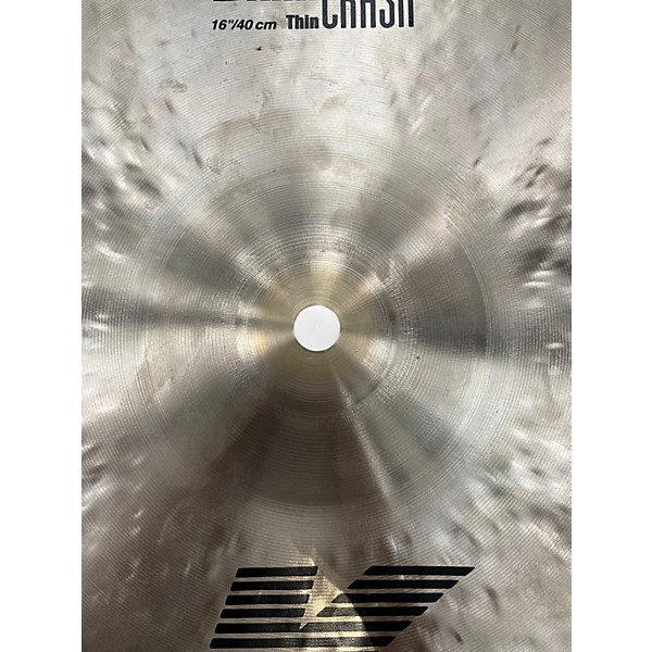 Used Zildjian 16in K Thin Dark Crash Cymbal