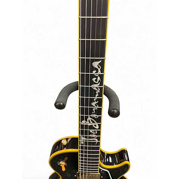 Used Epiphone joe bonamassa 1959 les paul custom Ebony Solid Body Electric Guitar