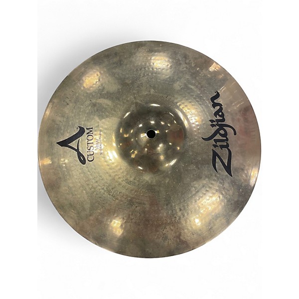 Used Zildjian 14in A Custom Hi Hat Bottom Cymbal