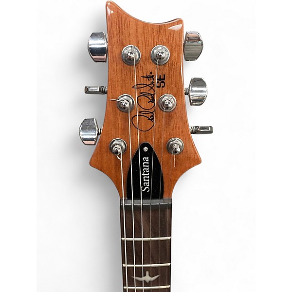 Used PRS Carlos Santana Signature SE Yellow Solid Body Electric Guitar