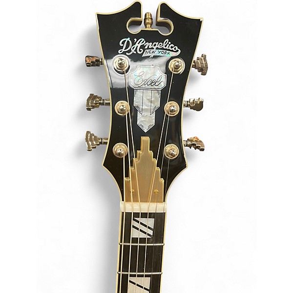 Used D'Angelico EXCEL LEXINGTON Vintage Natural Acoustic Electric Guitar