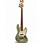 Used 2018 Fender Standard Jazz Bass Jade Pearl Metallic Electric Bass Guitar thumbnail