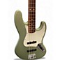 Used 2018 Fender Standard Jazz Bass Jade Pearl Metallic Electric Bass Guitar