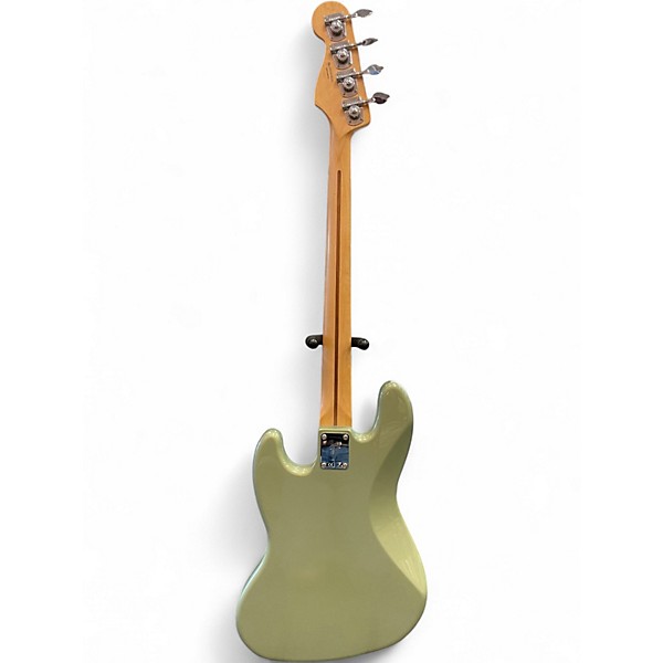 Used 2018 Fender Standard Jazz Bass Jade Pearl Metallic Electric Bass Guitar