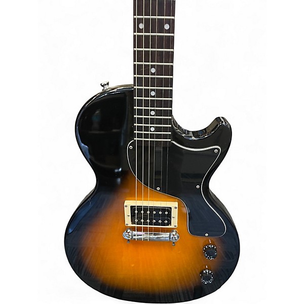 Used Epiphone Les Paul Junior Metallic Black Solid Body Electric Guitar