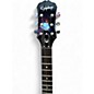 Used Epiphone Les Paul Junior Metallic Black Solid Body Electric Guitar