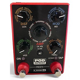 Used Line 6 Pocket Pod Express Amp Modeler Effect Processor