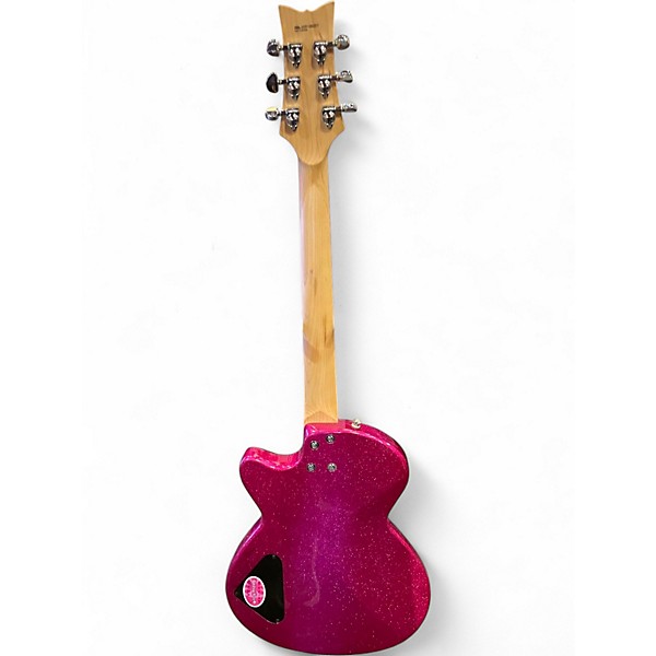 Used Daisy Rock Rock Candy Classic PINK SPARKLE Solid Body Electric Guitar
