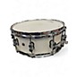 Used DW 5.5X14 Performance Series Snare Alpine White Drum
