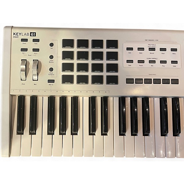 Used Arturia Keylab MKII 61 Key MIDI Controller