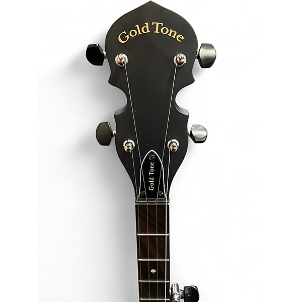 Used Gold Tone AC-1/L Left-Handed Black and White Banjo