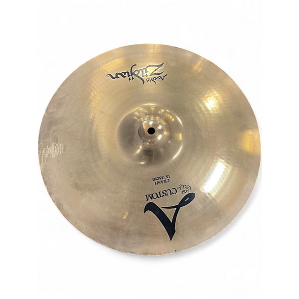 Used Zildjian 15in Avedis Crash Cymbal