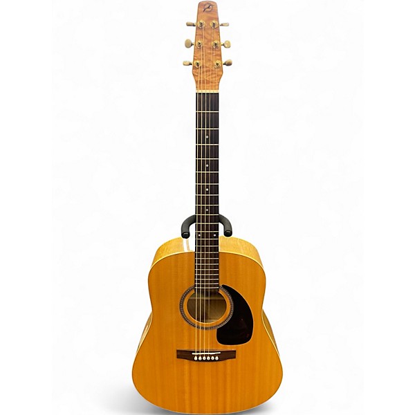 Used 2002 Seagull 20th Anniversaire S6 Spruce Flame Maple Acoustic Guitar
