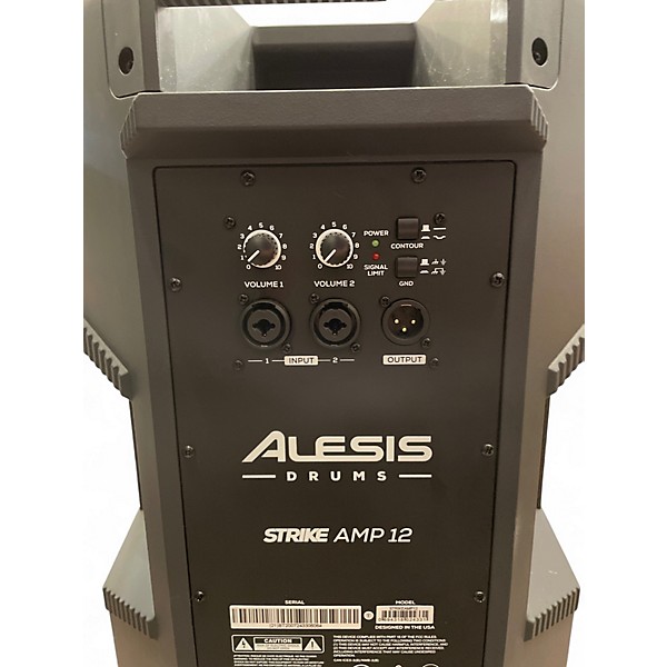 Used Alesis strike amp 12 Powered Speaker