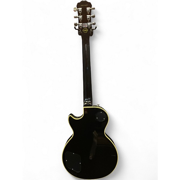 Used Epiphone Les Paul Custom Silverburst Solid Body Electric Guitar