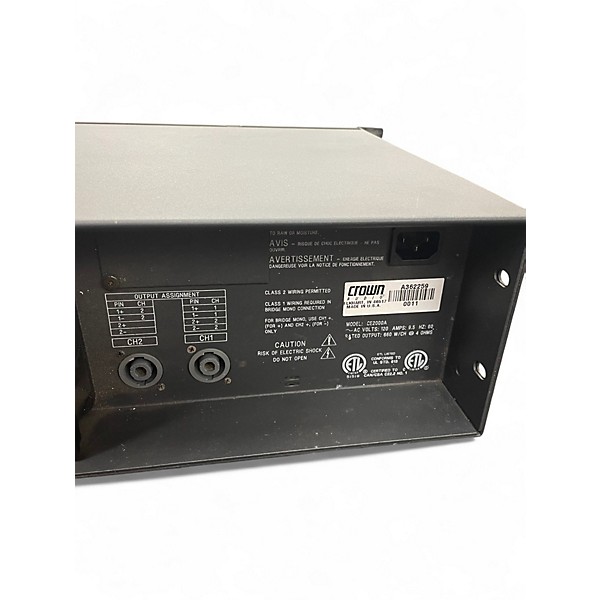 Used Crown CE2000 Power Amp
