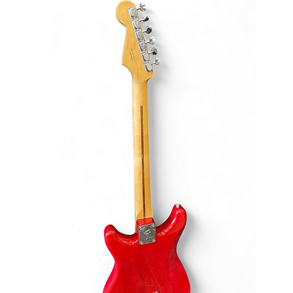 Used Fender Player Lead II Wine Red Solid Body Electric Guitar