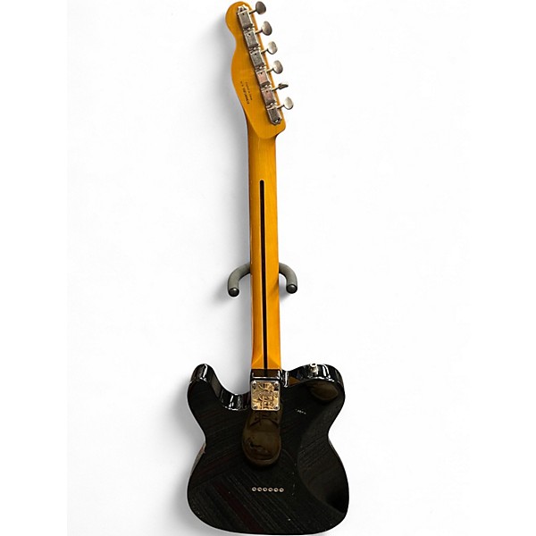 Used Fender Modern Player Telecaster Plus Black Solid Body Electric Guitar