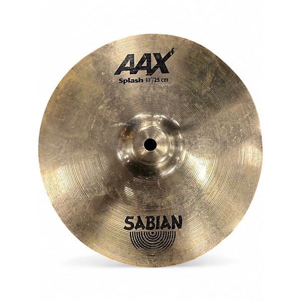 Used SABIAN 10in AAX Splash Cymbal