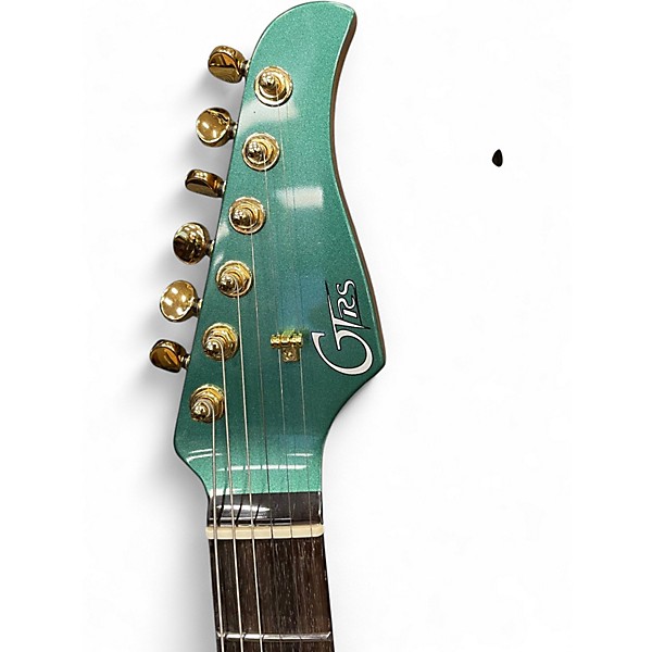 Used Mooer Gtrs S900 Metallic Green Solid Body Electric Guitar