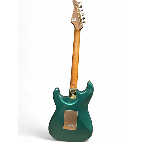 Used Mooer Gtrs S900 Metallic Green Solid Body Electric Guitar