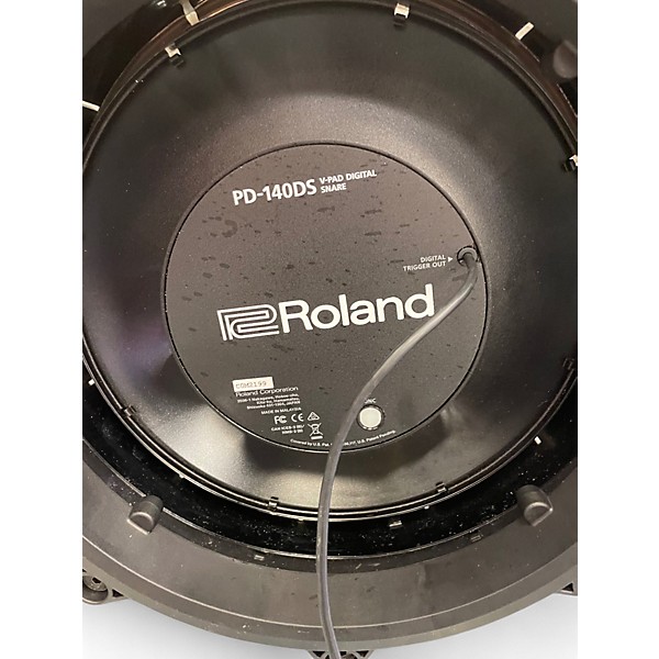 Used Roland V-PAD DIGITAL SNARE PD-140DS Trigger Pad