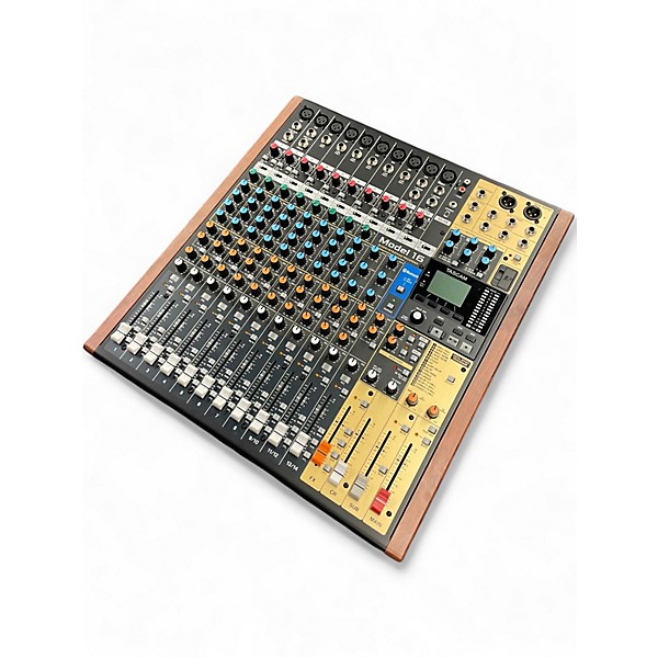 Used TASCAM Model 16 (Defective 2nd Channel) Powered Mixer