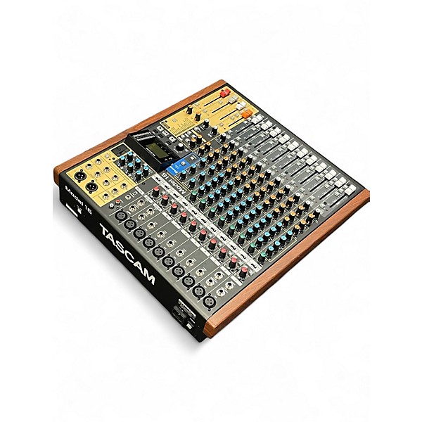 Used TASCAM Model 16 (Defective 2nd Channel) Powered Mixer