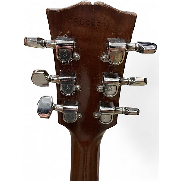 Vintage 1970s Gibson ES330TDW Walnut Hollow Body Electric Guitar