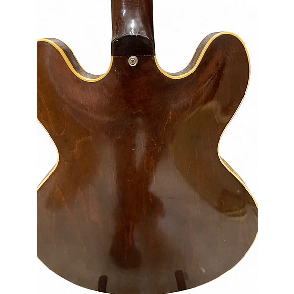 Vintage 1970s Gibson ES330TDW Walnut Hollow Body Electric Guitar