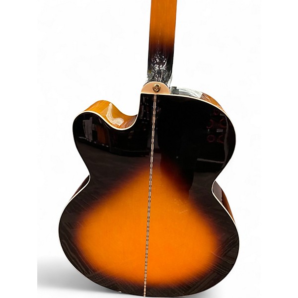 Used Epiphone J-200 STUDIO Vintage Sunburst Acoustic Electric Guitar