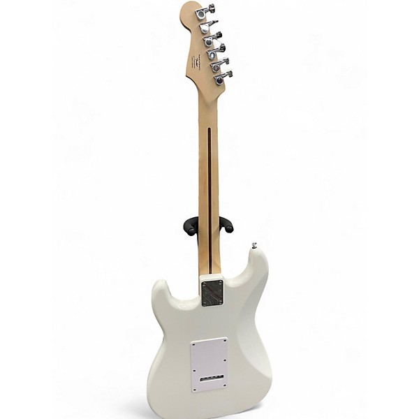Used Squier SONIC STRATOCASTER White Solid Body Electric Guitar